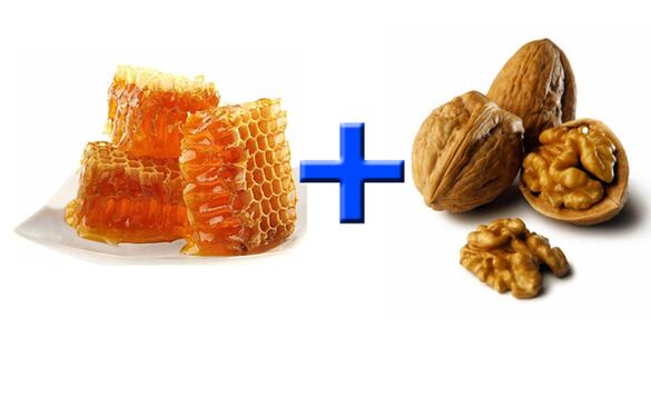 Med a ořechy jsou zdravé potraviny, které stimulují mužskou potenci